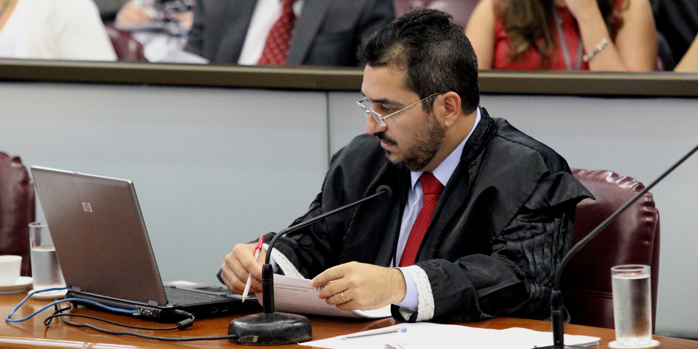 O conselheiro Cláudio Terrão foi o relator do processo (Foto: Karina Camargos Coutinho)